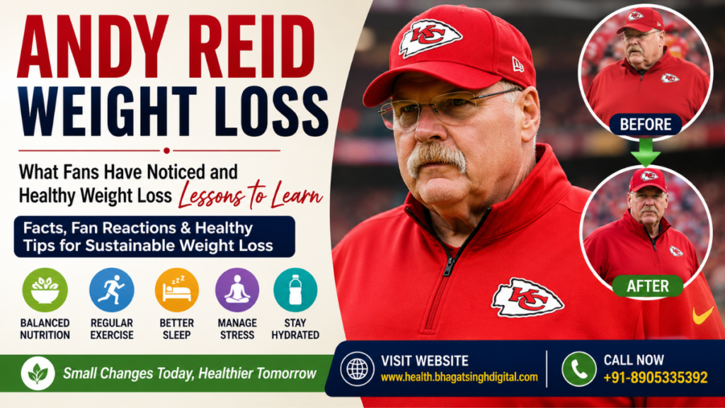 Andy Reid Weight Loss – Healthy Weight Loss Tips and Lifestyle Guide